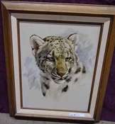 snow leopard painting 949-715-0308