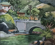 Roger Armstrong watercolor 949-715-0308