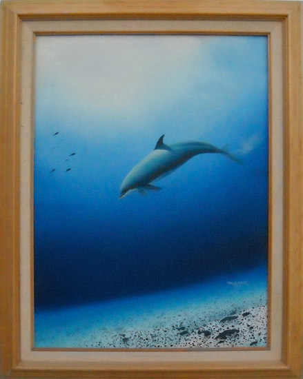 Robert Wyland Dolphins Original