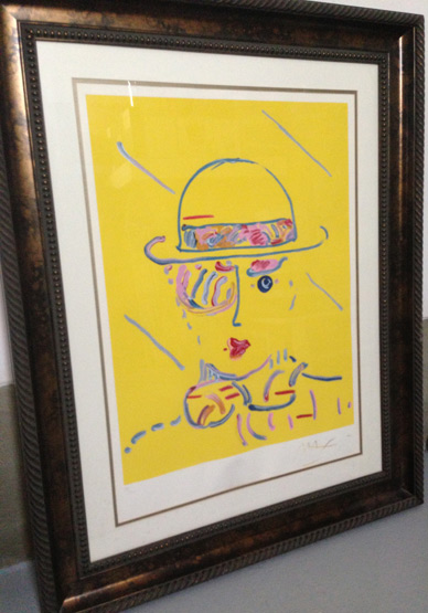 Peter Max Zero Amarillo