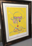 Peter Max Zero Amarillo