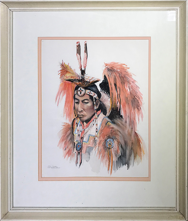 949-689-2047 Alice Hulette, Native American Portrait
