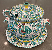949-689-2047 Cama Deruta Tureen