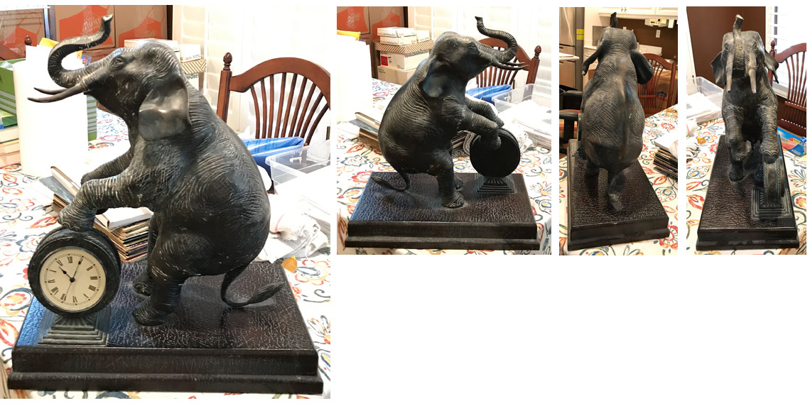 949-689-2047 elephant clock