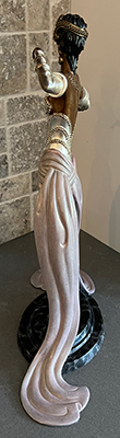 949-689-2047 Ert&eacute; Belle due Ball bronze sculpture