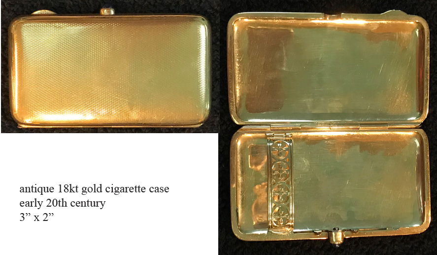949-689-2047 gold cigarette case
