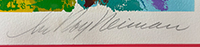 949-689-2047 LeRoy Neiman Magic Johnson Larry Bird