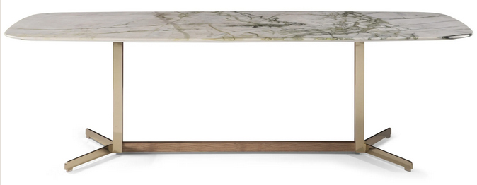 949-689-2047 Natuzzi Campus dining table