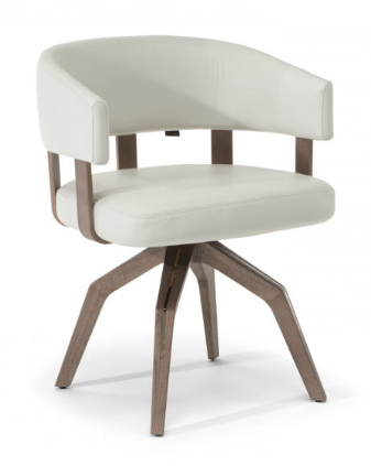 949-689-2047 Natuzzi Valle Swivel Chair