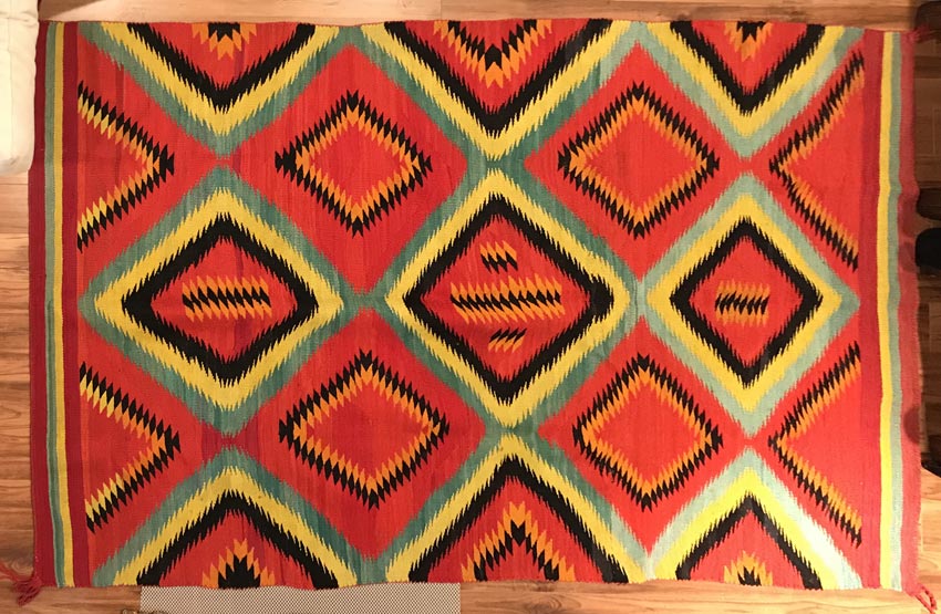 949-689-2047 Navajo rug