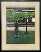 949-689-2047 Okiie Hashimoto woodblock print