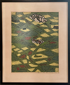 949-689-2047 Okiie Hashimoto woodblock print