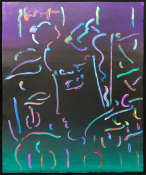949-689-2047 Peter Max abstract art